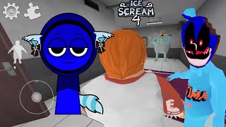 Blue Evil Sprunki VS Charlie Owens Outwitt Mod Full Gameplay [upl. by Emarej]