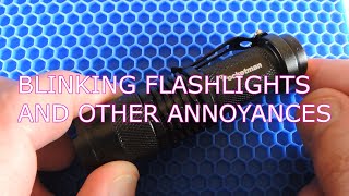 ANNOYING BLINKING FLASHLIGHTS AND HOW TO FIX [upl. by Dagall]