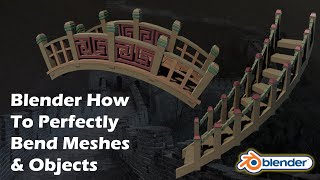 Blender How To Perfectly Bend Meshes amp Objects [upl. by Lainahtan684]