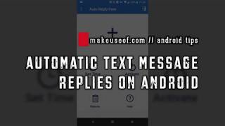 How to Send Automatic Replies to Text Messages on Android [upl. by Atoiganap904]