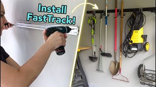 How to Install FastTrack Garage Organization System [upl. by Alben]