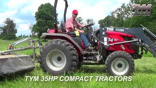 TYM 35HP Compact Tractors [upl. by Ayotyal]