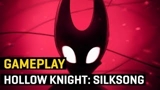 GAMEPLAY EXCLUSIVO de Hollow Knight Silksong [upl. by Annie885]