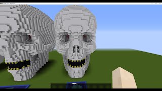 Minecraft skull tutorial [upl. by Ojela]