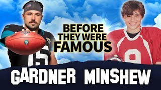 Gardner Minshew  Before They Were Famous  Biography  Jacksonville Jaguars Quarterback [upl. by Anaik]