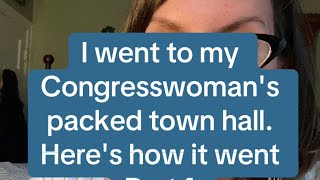 I went to my Congresswomans Town Hall Heres how it went [upl. by Uchish]