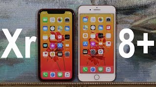 iPhone Xr vs iPhone 8 Plus  Full Comparison [upl. by Nitin399]