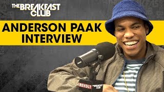 Anderson Paak Talks Oxnard Fatherhood Being Saved By The Church  More [upl. by Laurianne]