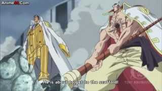 One Piece 480  Kizaru vs Whiteberd [upl. by Sadnac70]