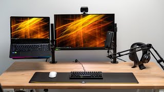 Ultimate Laptop Gaming amp Streaming Desk Setup Tour [upl. by Niehaus]