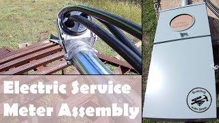 04 Service Entrance Power Pole Assembly [upl. by Adriane]