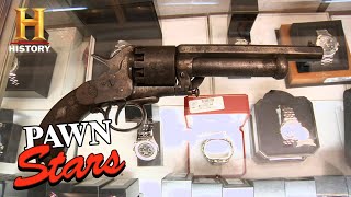 Pawn Stars BIG OFFER for the RAREST GUN IN AMERICAN HISTORY Season 5  History [upl. by Aileve]