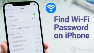 How to Find WiFi Password on iPhoneiPad If Forgot [upl. by Kamp]