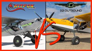 Kitfox vs RANS S21 Outbound [upl. by Palecek]