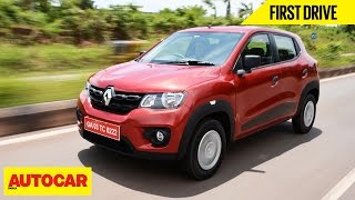 Renault Kwid  First Drive  Autocar India [upl. by Iruahs316]