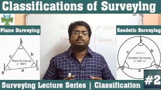 Plane Surveying  Geodetic Surveying  Difference in Tamil  Classification of Surveying [upl. by Annayak]