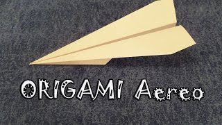 Aereoplano di carta origami facile  paper airplane [upl. by Jordison961]