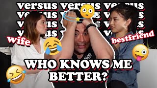 WIFEY vs BESTIE WHO KNOWS ME BETTER  Luis Manzano [upl. by Hiltner]