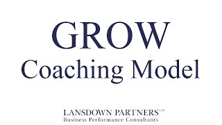 The GROW Coaching Model [upl. by Stark]