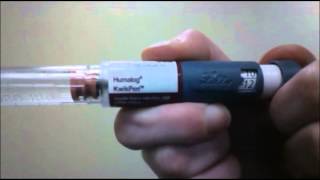 How to use your Insulin Pen  2015 [upl. by Nonez]