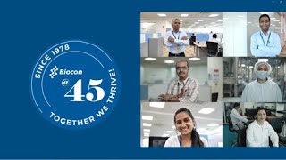 Biocon at 45  Together We Thrive [upl. by Diandra215]