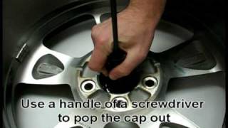 How to install wheel center caps [upl. by Llenrev]