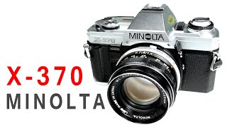 How To Use Minolta X370 X300 X7A Film Camera [upl. by Dewhirst]