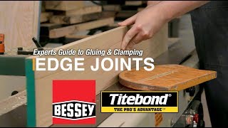 Experts Guide to Gluing amp Clamping Edge Joints [upl. by Aicinod]