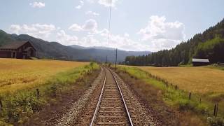 Bergen Railway  Breathtaking train journey through Norway  NSB [upl. by Ojeillib]