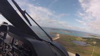 Helicopter Flight to the Isles of Scilly [upl. by Nawuj]