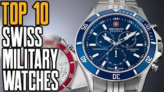 Top 10 Best Swiss Military Watches for Men 2019 [upl. by Concettina]