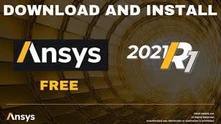 How To DOWNLOAD AND INSTALL FREE ANSYS SOFTWARE  Student Ansys Software [upl. by Akenihs]