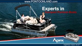 Apex Marine Compact Pontoon Boats [upl. by Janaye]