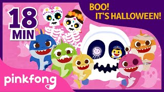 Best Pinkfong Halloween Songs  Compilation  Baby Shark Halloween  Halloween Songs for Children [upl. by Nevur258]