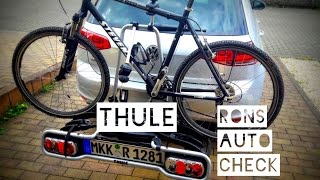 Thule EuroRide 940 Anhängerkupplung Fahrradträger Test Aufbau und Montage [upl. by William275]