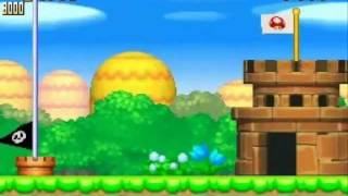 Guia New Super Mario Bros 100 Mundo 1 COMPLETO [upl. by Lyndell]