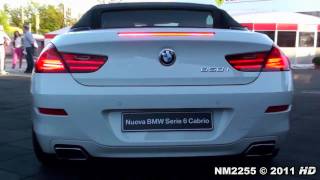 2012 BMW 650i Exhaust Sound  Start Up Roof in Action and Full Details [upl. by Roth]