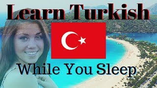 Learn Turkish While You Sleep 😀 130 Basic Turkish Words and Phrases 👍 EnglishTurkish [upl. by Aimek]