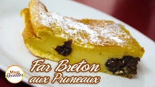 Recette Far Breton aux Pruneaux Facile et Rapide [upl. by Orlosky478]