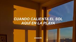 Luis Miguel — Cuando Calienta el Sol Letra [upl. by Stent]