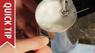 How to AutoFroth Milk for Lattes [upl. by Glynis325]