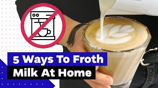 How To Froth Milk At Home Best Milk Frothers Review [upl. by Raddi]