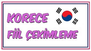 Korece Fiiller  하다 Fiili ile Şimdiki ve Geniş Zaman [upl. by Norehs]