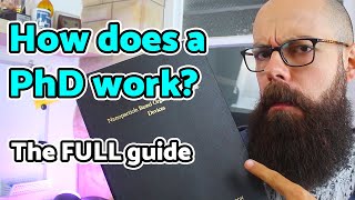 How does a PhD work The FULL guide [upl. by Urban]