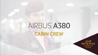 Introducing Our Cabin Crew  Etihad Airways Airbus A380 [upl. by Anilahs]