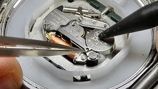 How to replace a watch battery on your Festina Fossil Daniel Wellington Quartz watch  Tutorial DIY [upl. by Atiuqa]