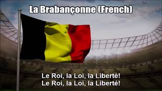 Belgian National Anthem  La Brabançonne Full Version  Nightcore Style With Lyrics [upl. by Philps]