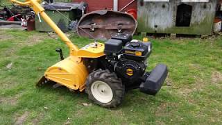 CUB CADET RT65 ROTOTILLER [upl. by Ppik]