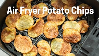 Air Fryer Potato Chips with Time amp Temp [upl. by Worrad]