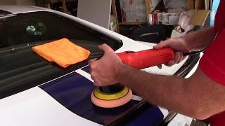 Tips For Polishing Vinyl Stripes On Car [upl. by Odelet]